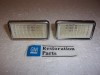 FRONT SIDE MARKER LENS CLEAR GM RESTORATION 2 68 NOVA